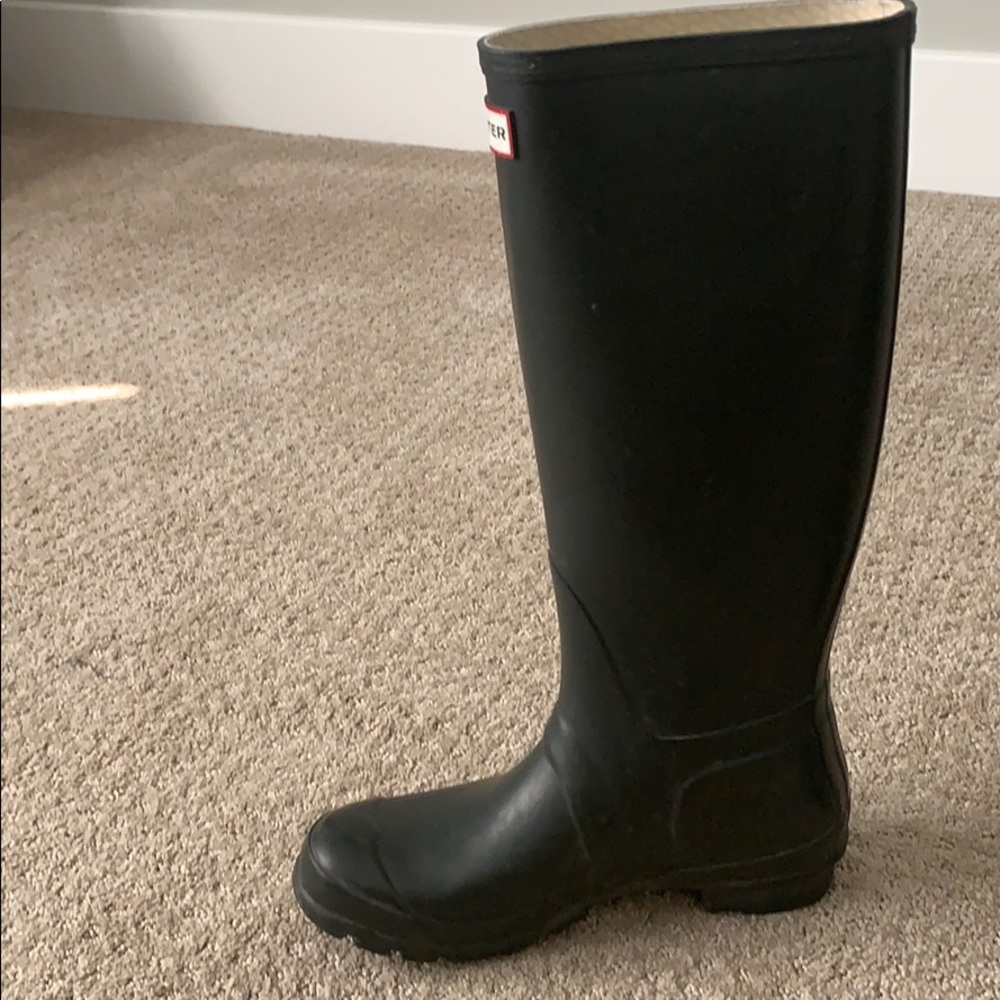 Original Tall Hunter Rainboots with fleece liners! - Picture 9 of 16